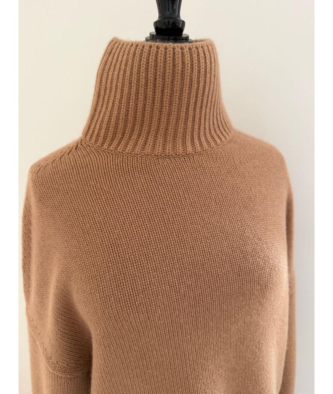 LORO PIANA Бежевый кашемировый костюм с брюками, фото 4