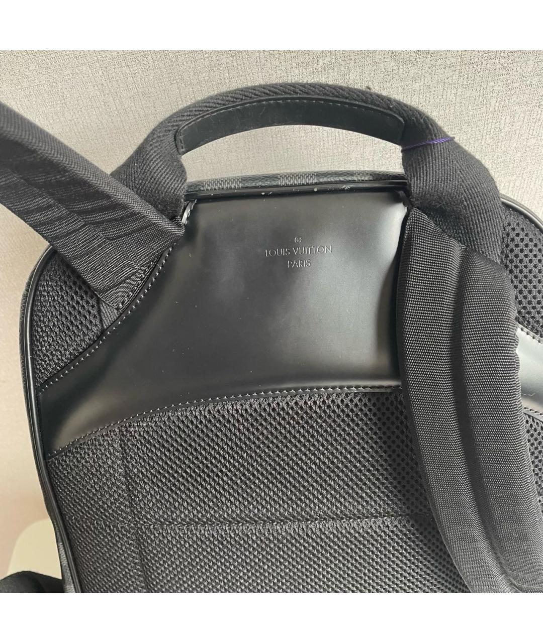 LOUIS VUITTON Черный рюкзак, фото 8