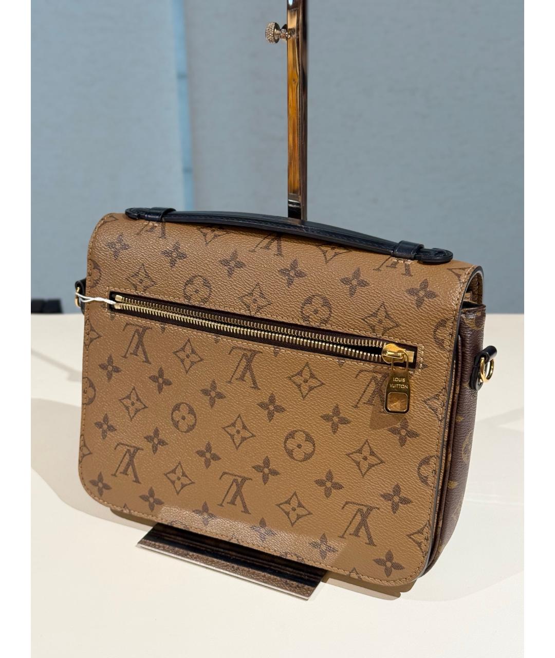 LOUIS VUITTON Коричневая сумка через плечо, фото 6