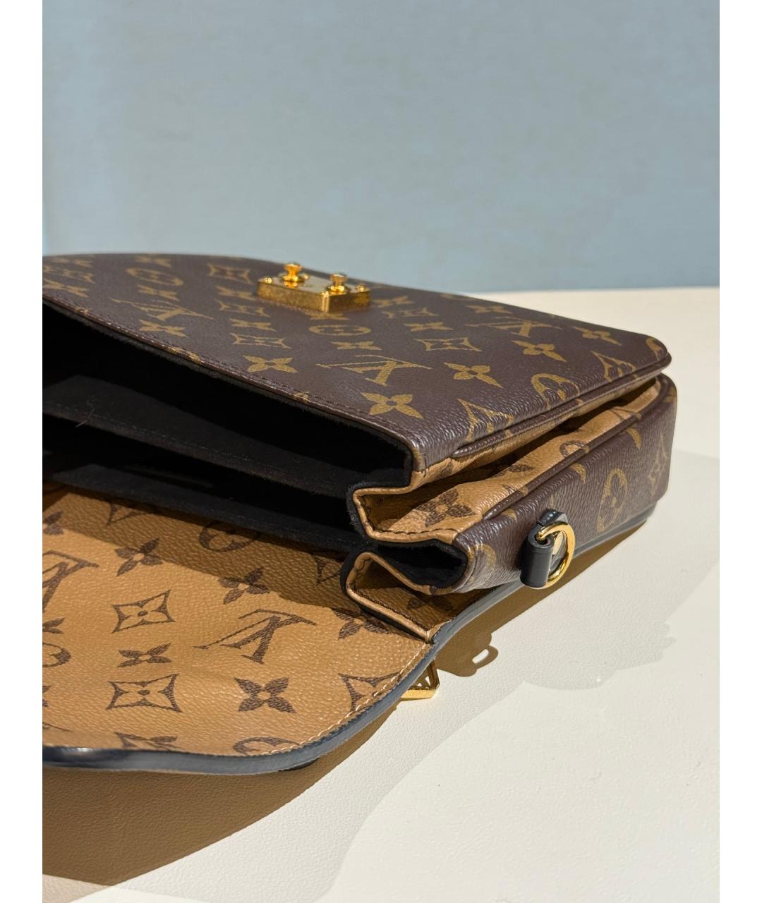 LOUIS VUITTON Коричневая сумка через плечо, фото 8