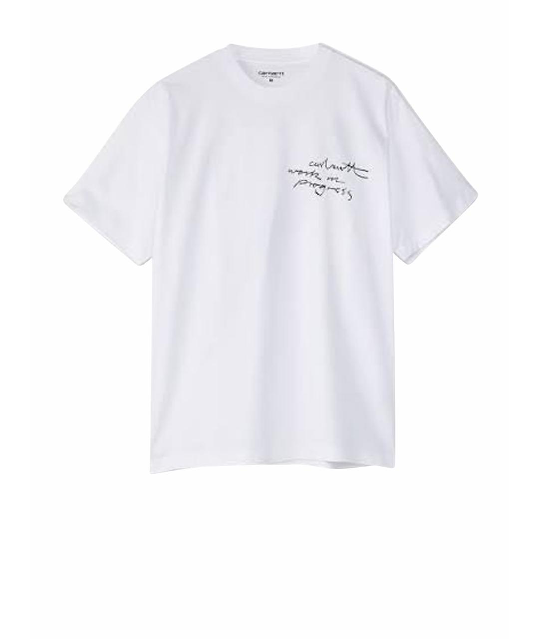 CARHARTT WIP Белая хлопковая футболка, фото 1