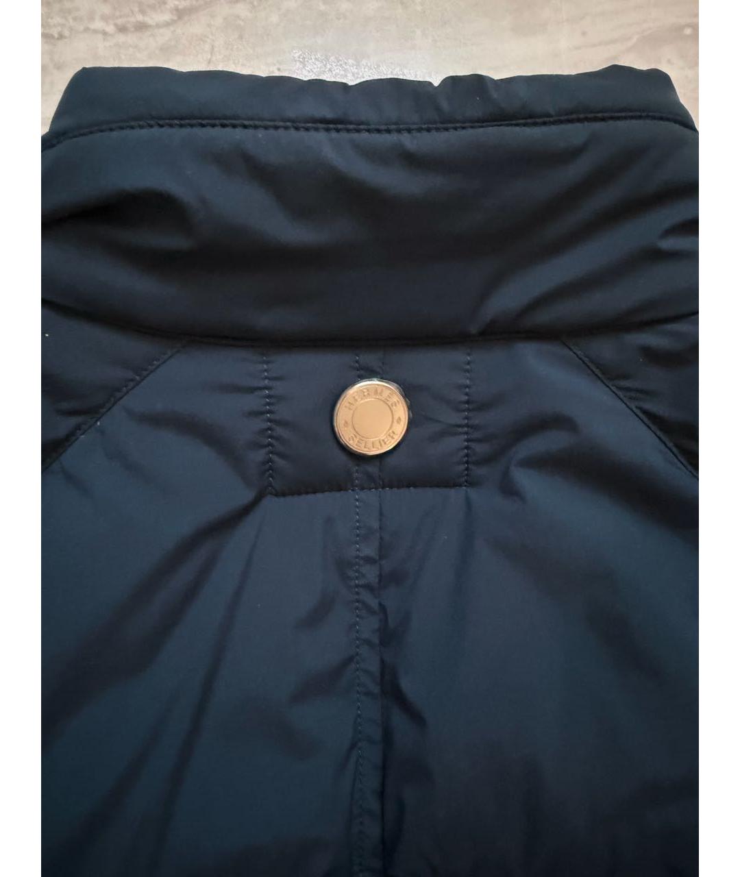 HERMES Темно-синяя куртка, фото 3