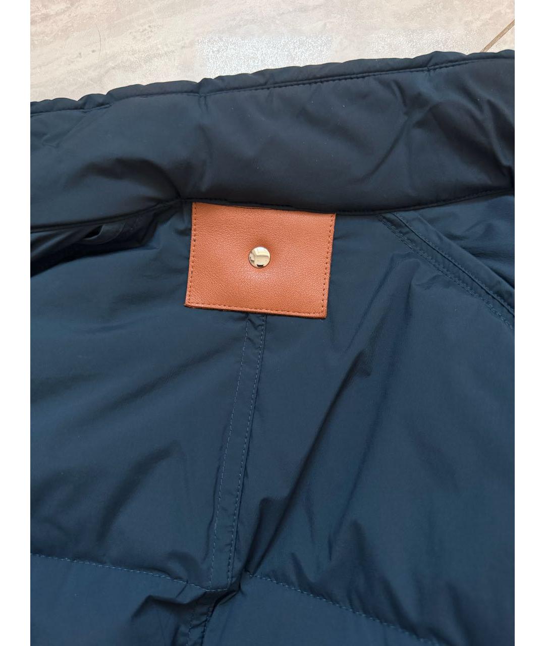 HERMES Темно-синяя куртка, фото 5