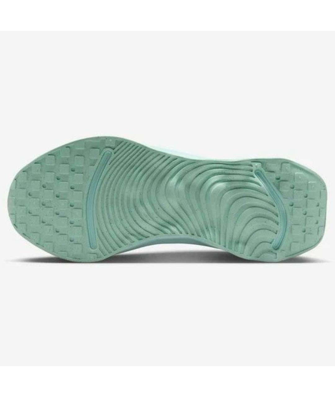 NIKE Бирюзовые текстильные низкие кроссовки / кеды, фото 6