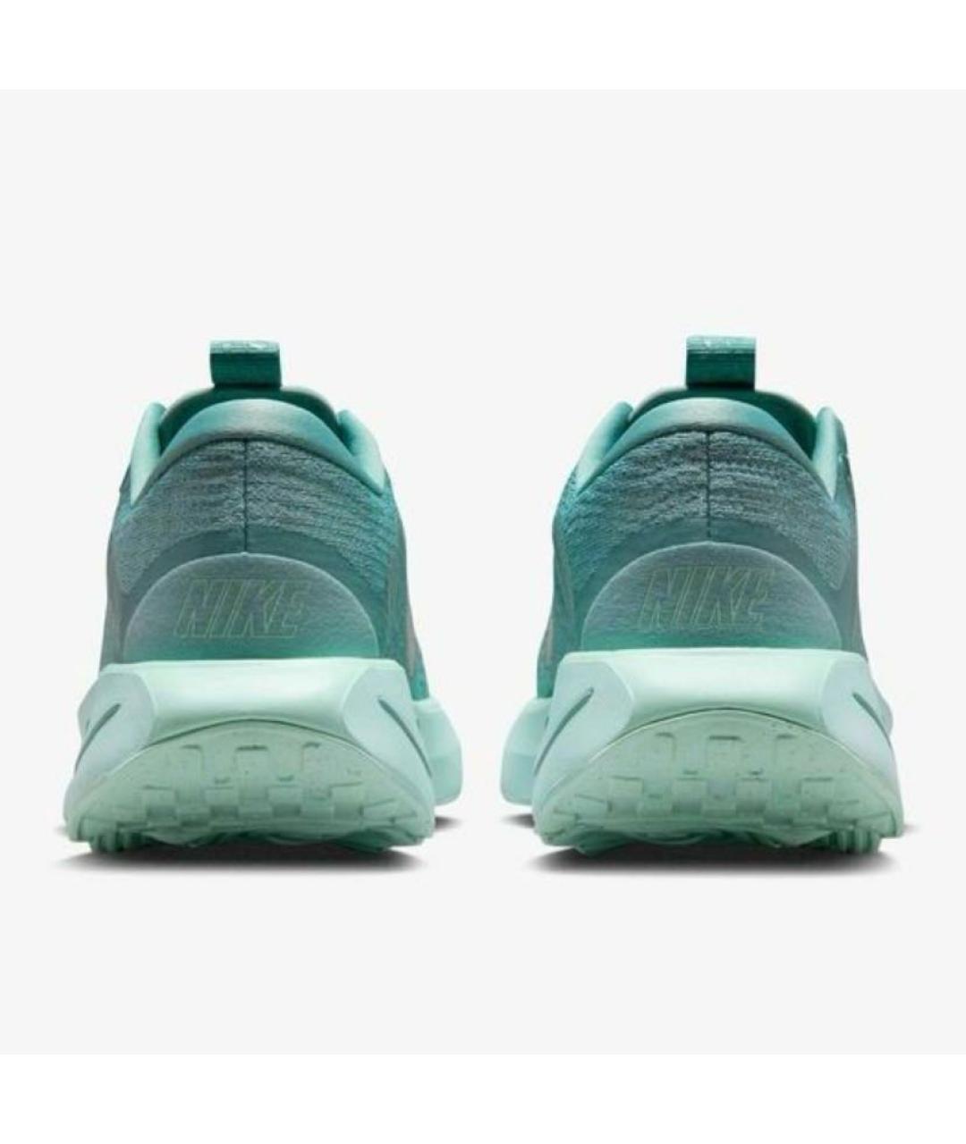 NIKE Бирюзовые текстильные низкие кроссовки / кеды, фото 4