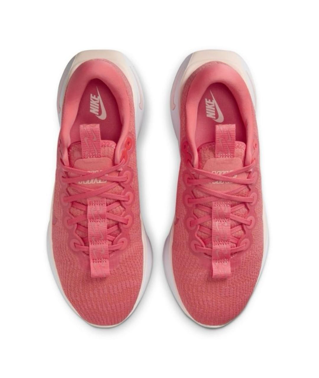 NIKE Красные текстильные низкие кроссовки / кеды, фото 2