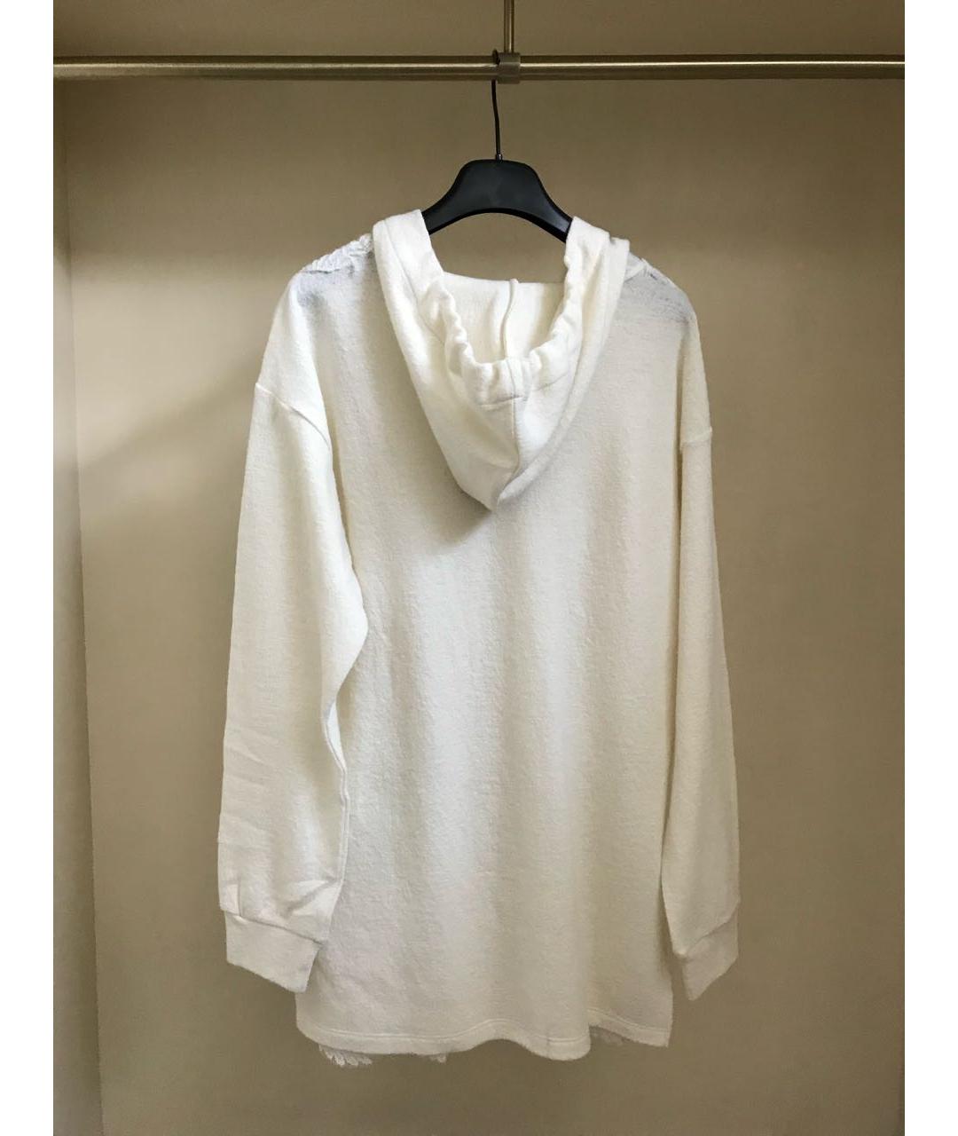 ERMANNO SCERVINO Белый шерстяной джемпер / свитер, фото 7