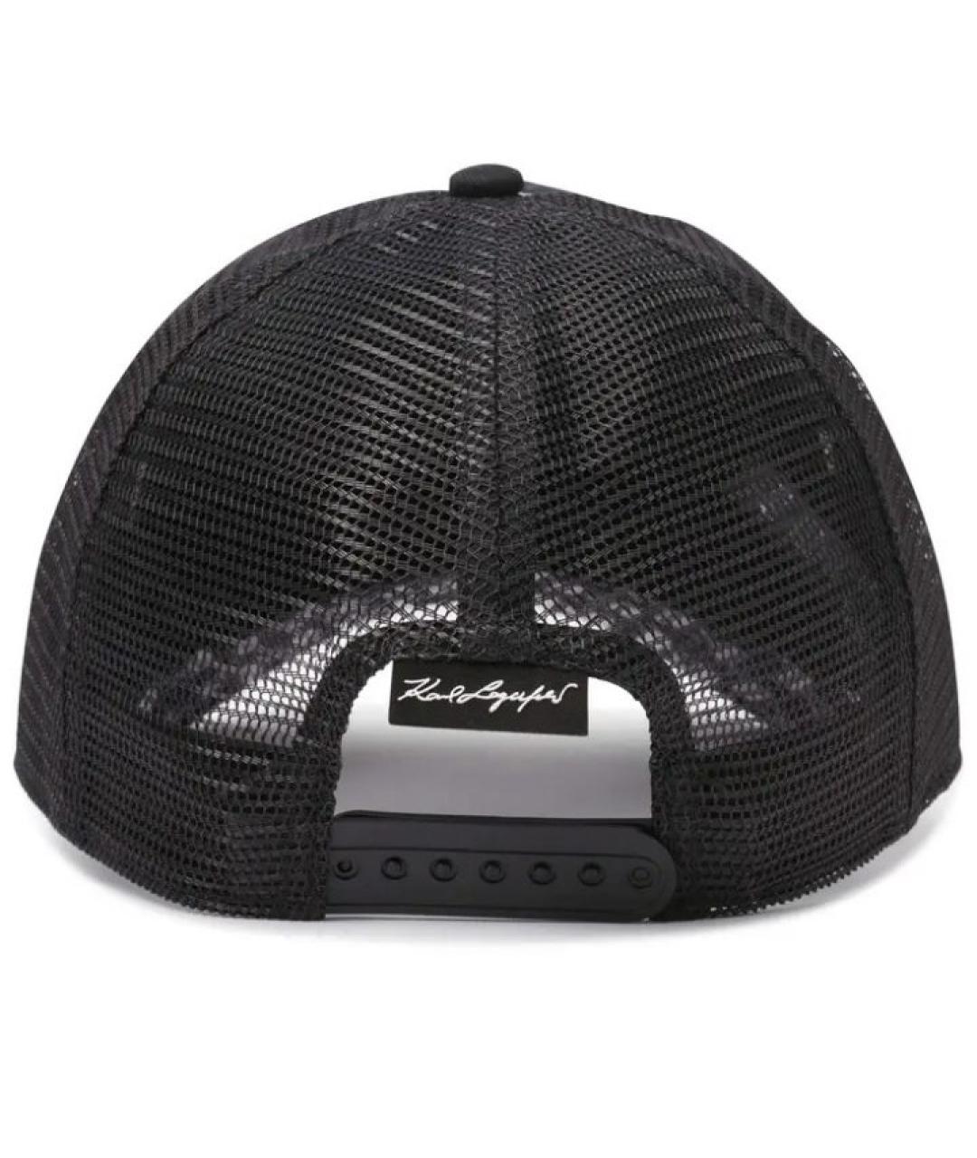 KARL LAGERFELD Белая хлопковая кепка/бейсболка, фото 2