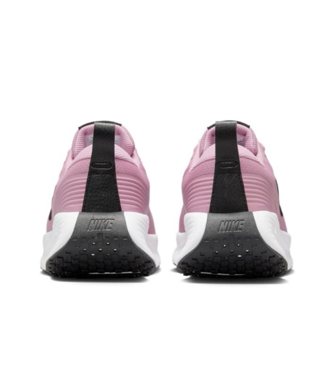 NIKE Розовые текстильные низкие кроссовки / кеды, фото 4