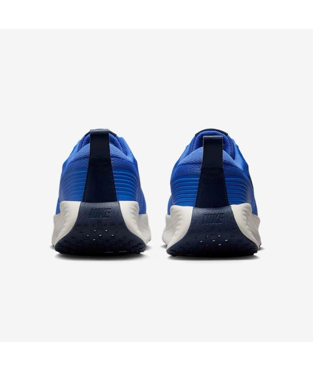 NIKE Синие текстильные низкие кроссовки / кеды, фото 4