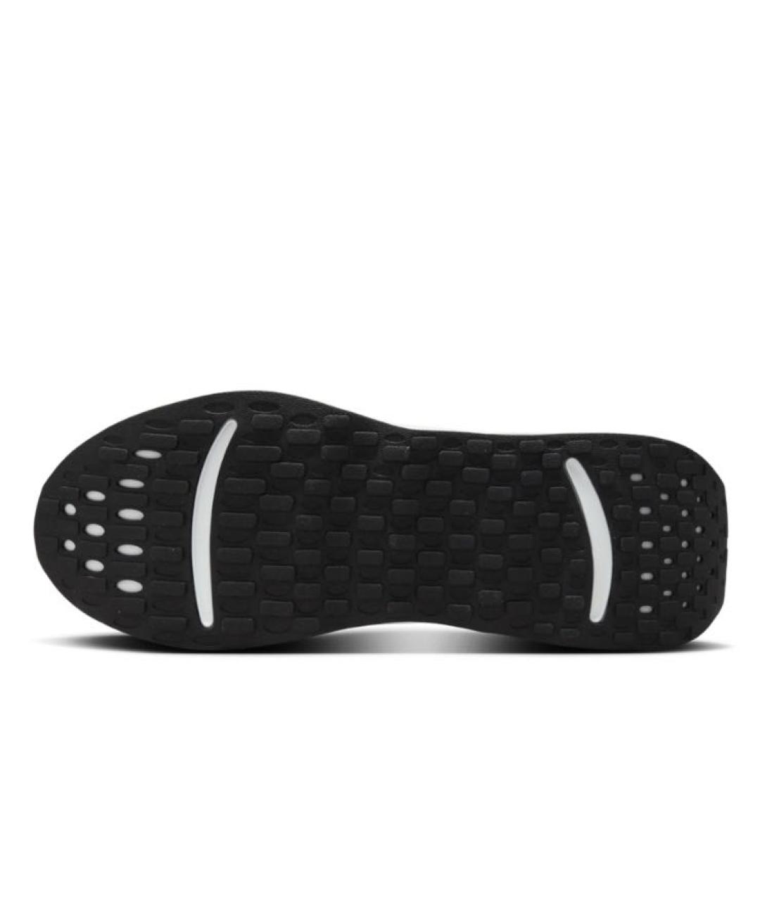 NIKE Белые текстильные низкие кроссовки / кеды, фото 6