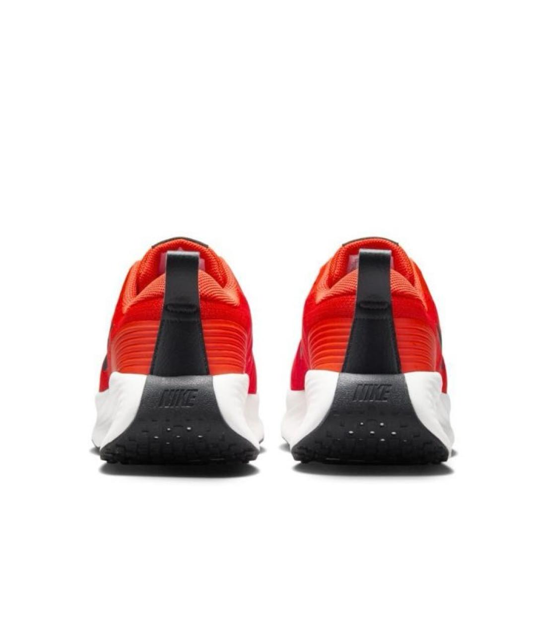 NIKE Красные текстильные низкие кроссовки / кеды, фото 4