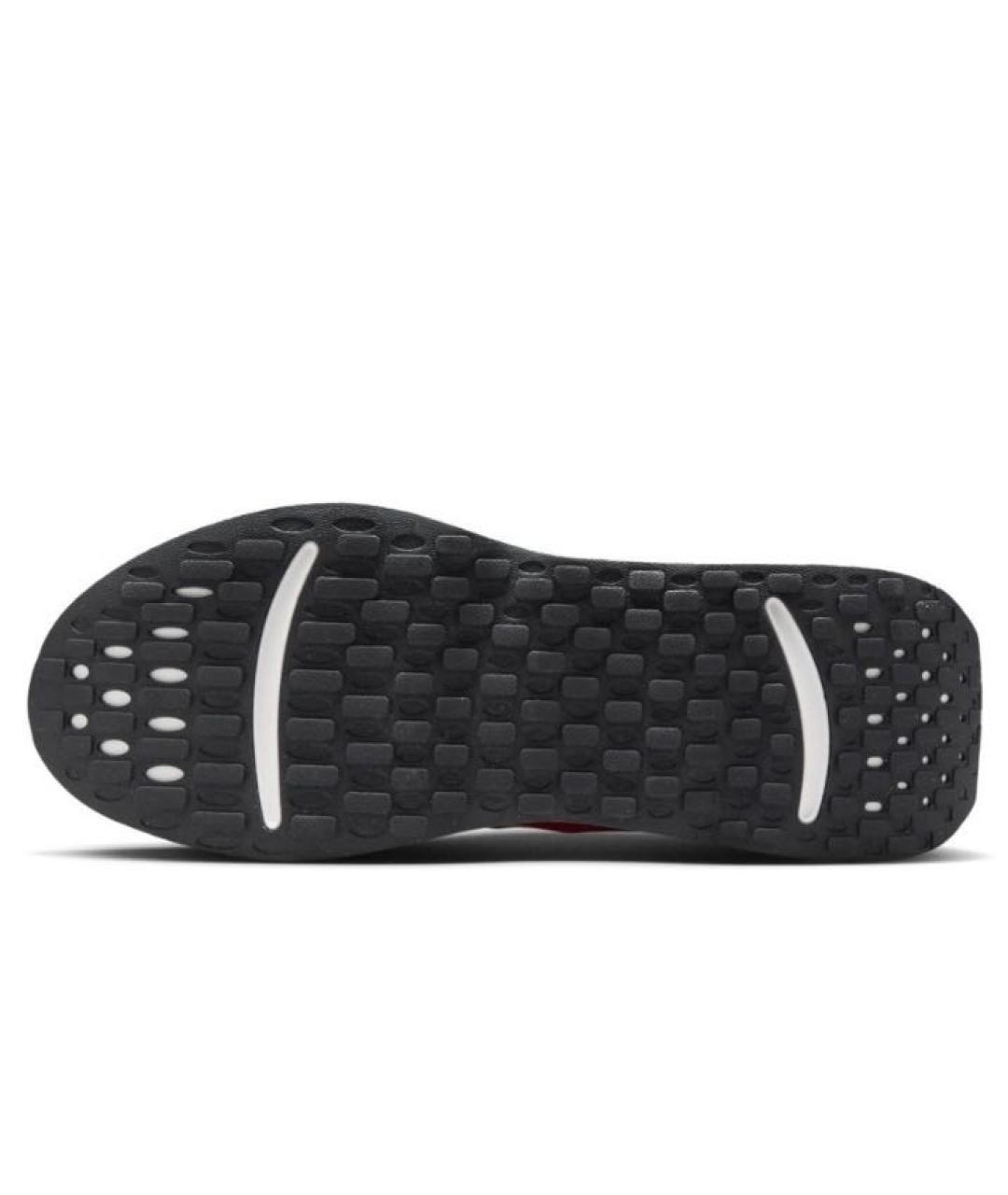 NIKE Красные текстильные низкие кроссовки / кеды, фото 6