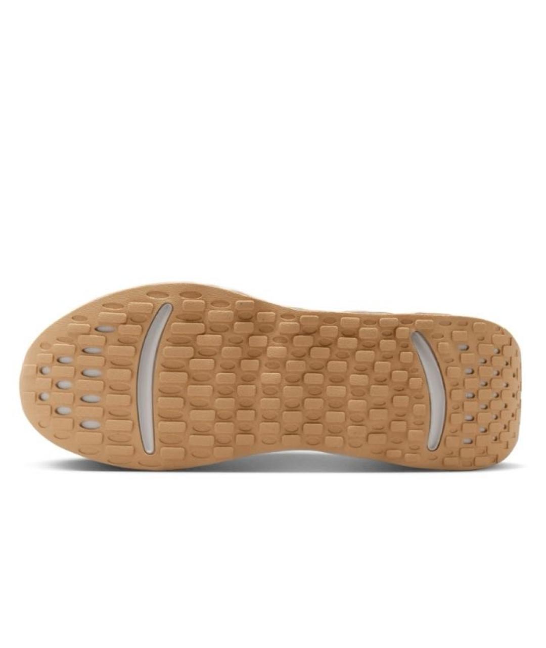 NIKE Черные текстильные низкие кроссовки / кеды, фото 6