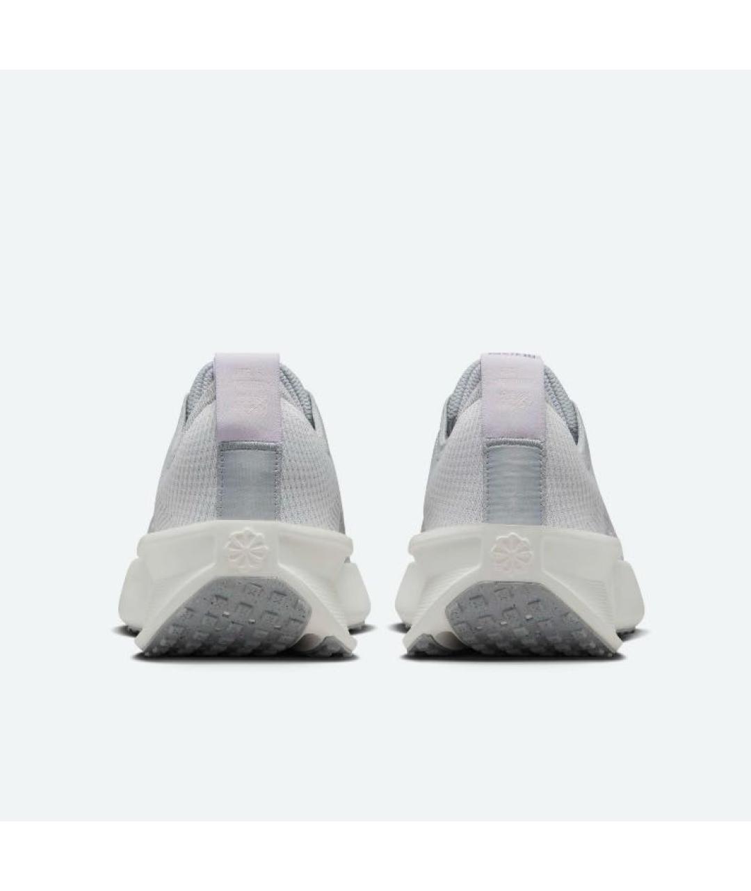 NIKE Серые текстильные низкие кроссовки / кеды, фото 4