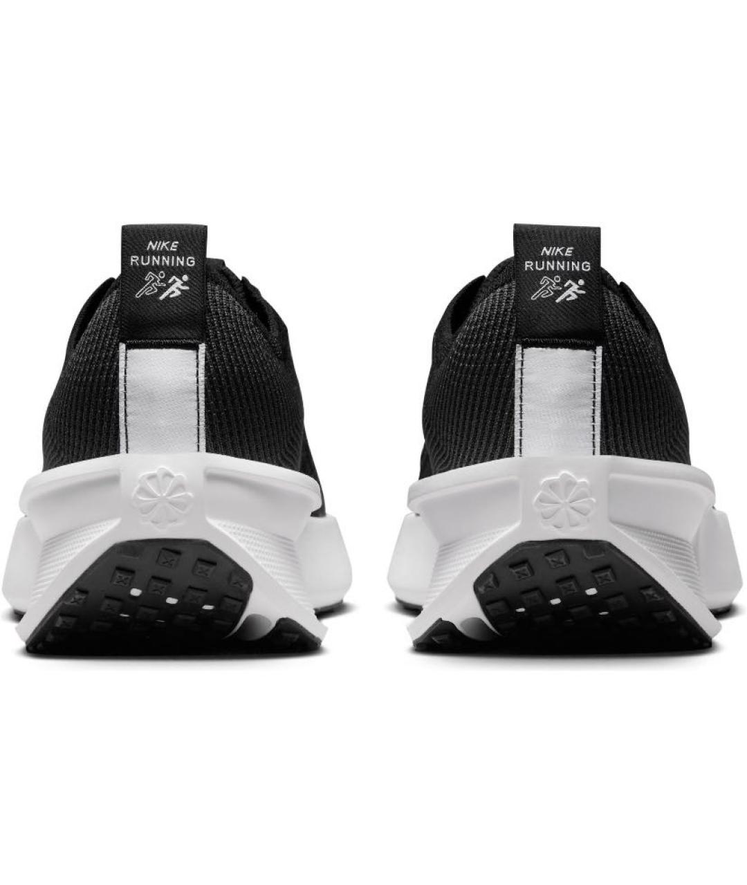 NIKE Черные текстильные низкие кроссовки / кеды, фото 3