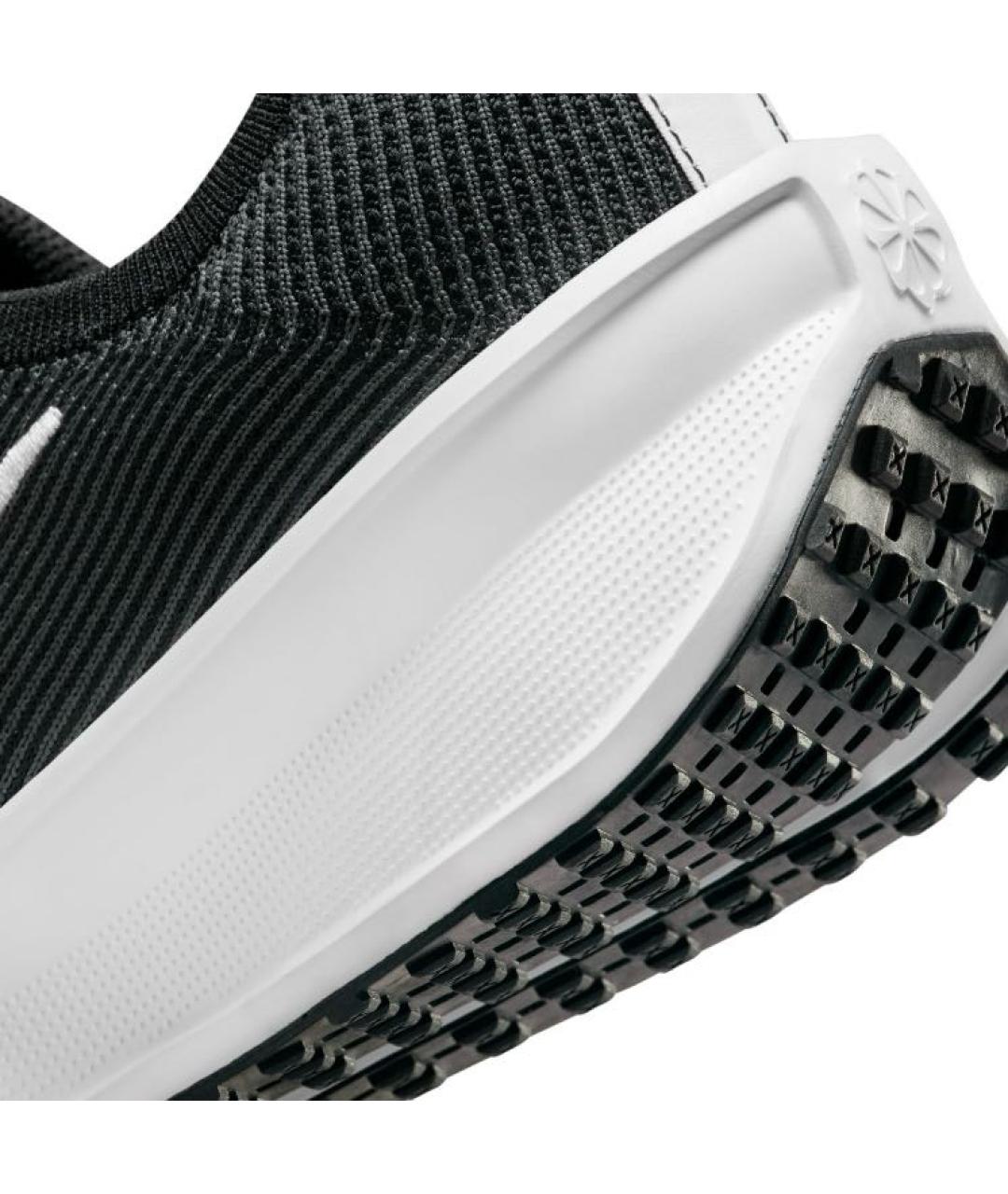 NIKE Черные текстильные низкие кроссовки / кеды, фото 6