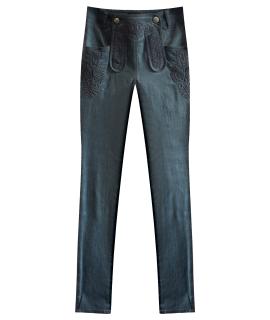 CHANEL Джинсы слим