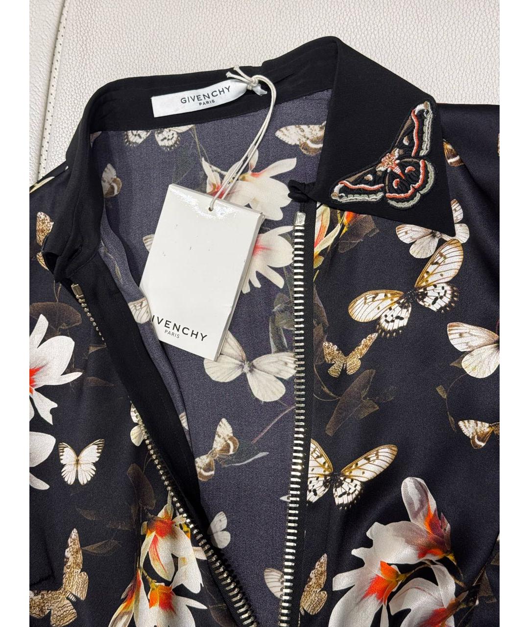 GIVENCHY Мульти шелковое коктейльное платье, фото 5