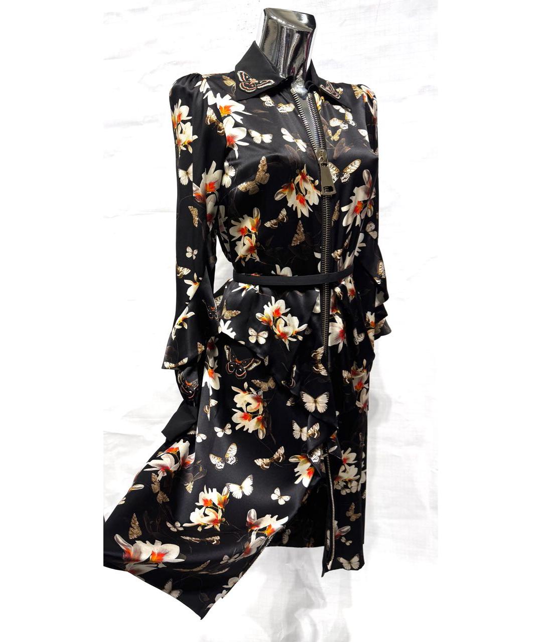 GIVENCHY Мульти шелковое коктейльное платье, фото 4