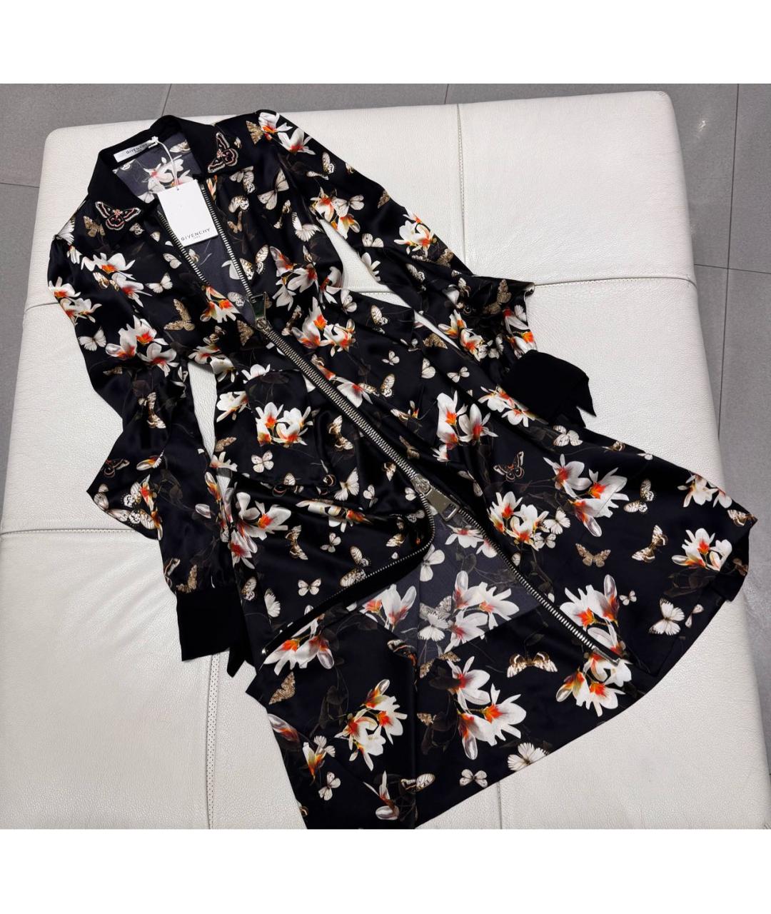 GIVENCHY Мульти шелковое коктейльное платье, фото 7