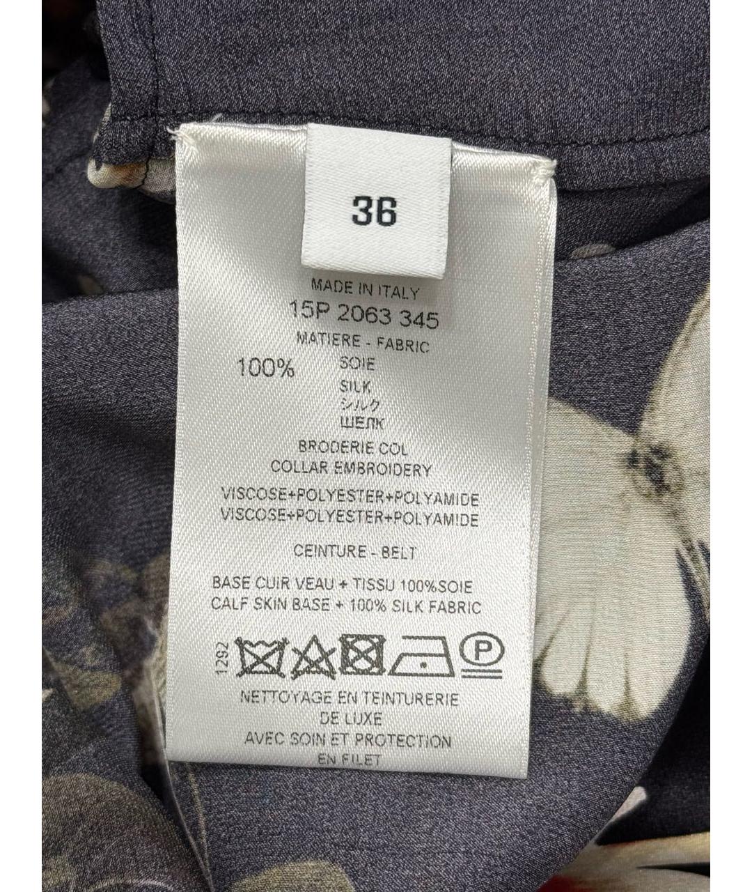 GIVENCHY Мульти шелковое коктейльное платье, фото 6