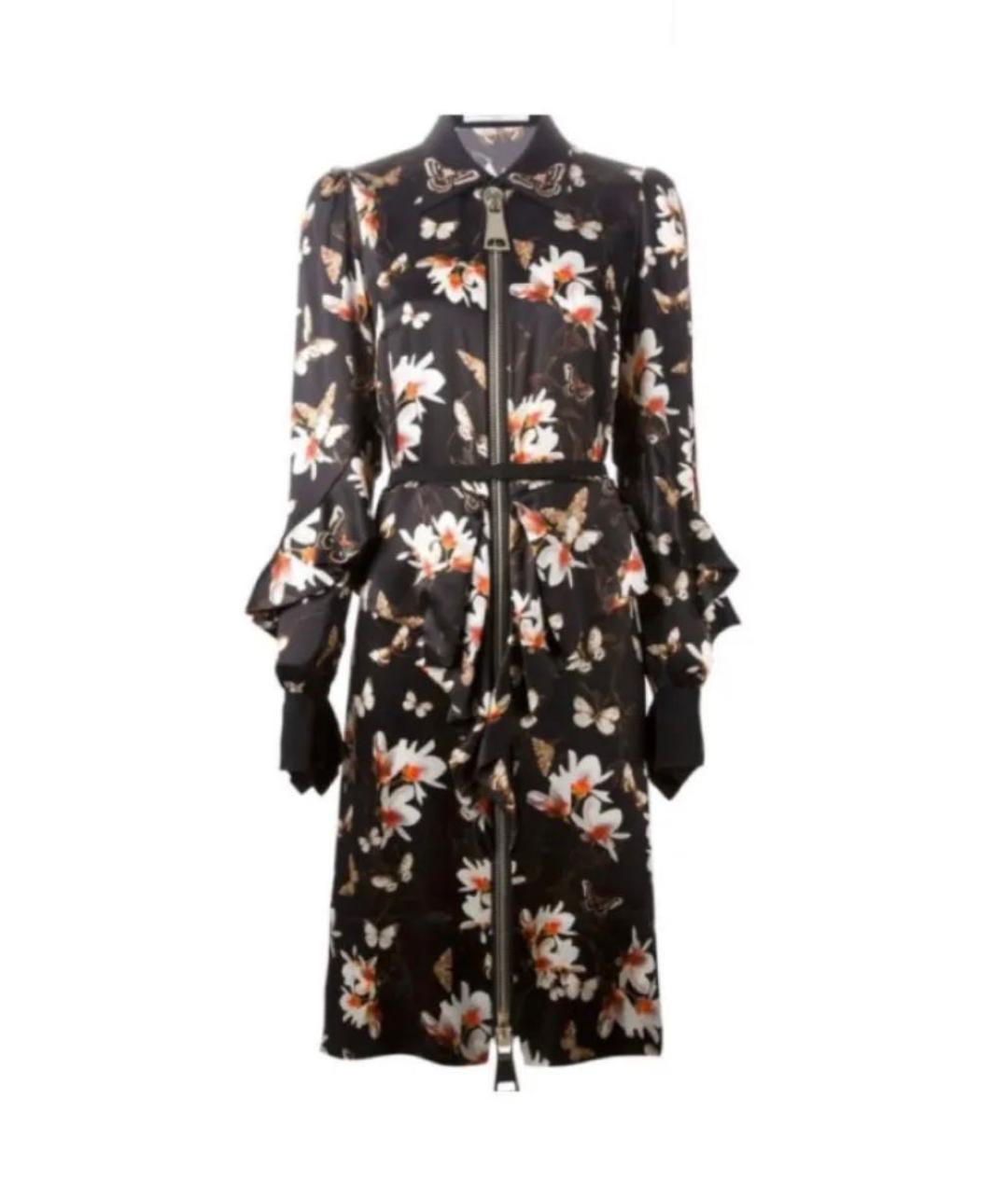 GIVENCHY Мульти шелковое коктейльное платье, фото 8