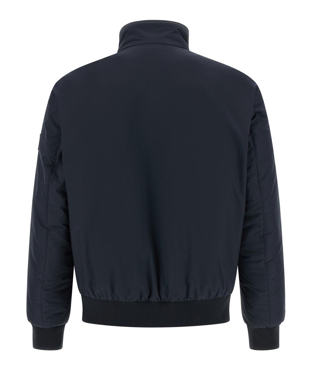 HUGO BOSS Синяя полиэстеровая куртка, фото 2