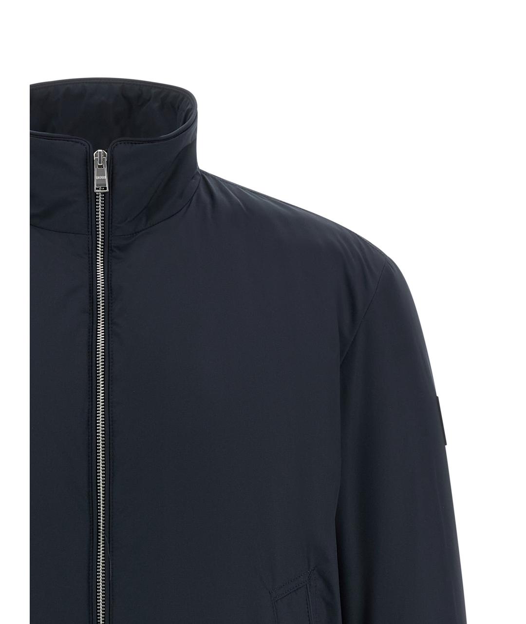 HUGO BOSS Синяя полиэстеровая куртка, фото 3