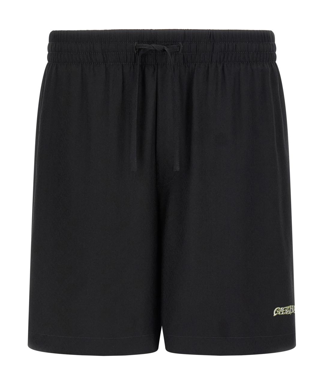 CASABLANCA Черные шелковые шорты, фото 1