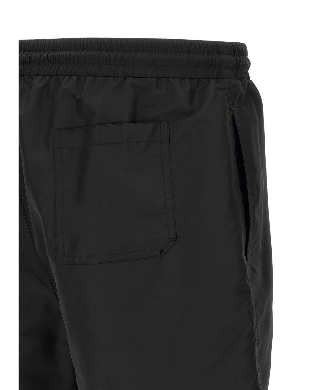 BRUNELLO CUCINELLI Черные полиэстеровые плавки, фото 4