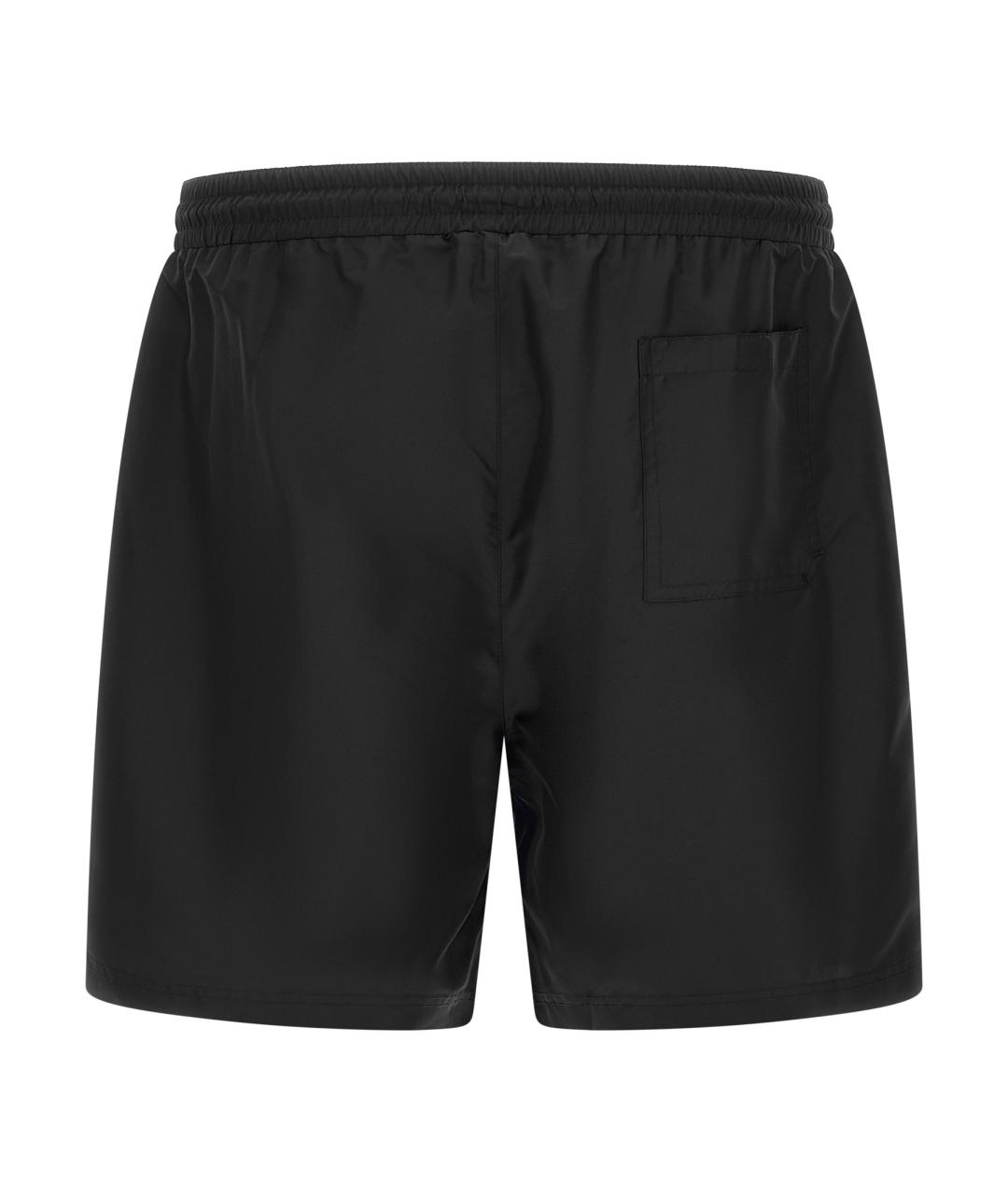 BRUNELLO CUCINELLI Черные полиэстеровые плавки, фото 2