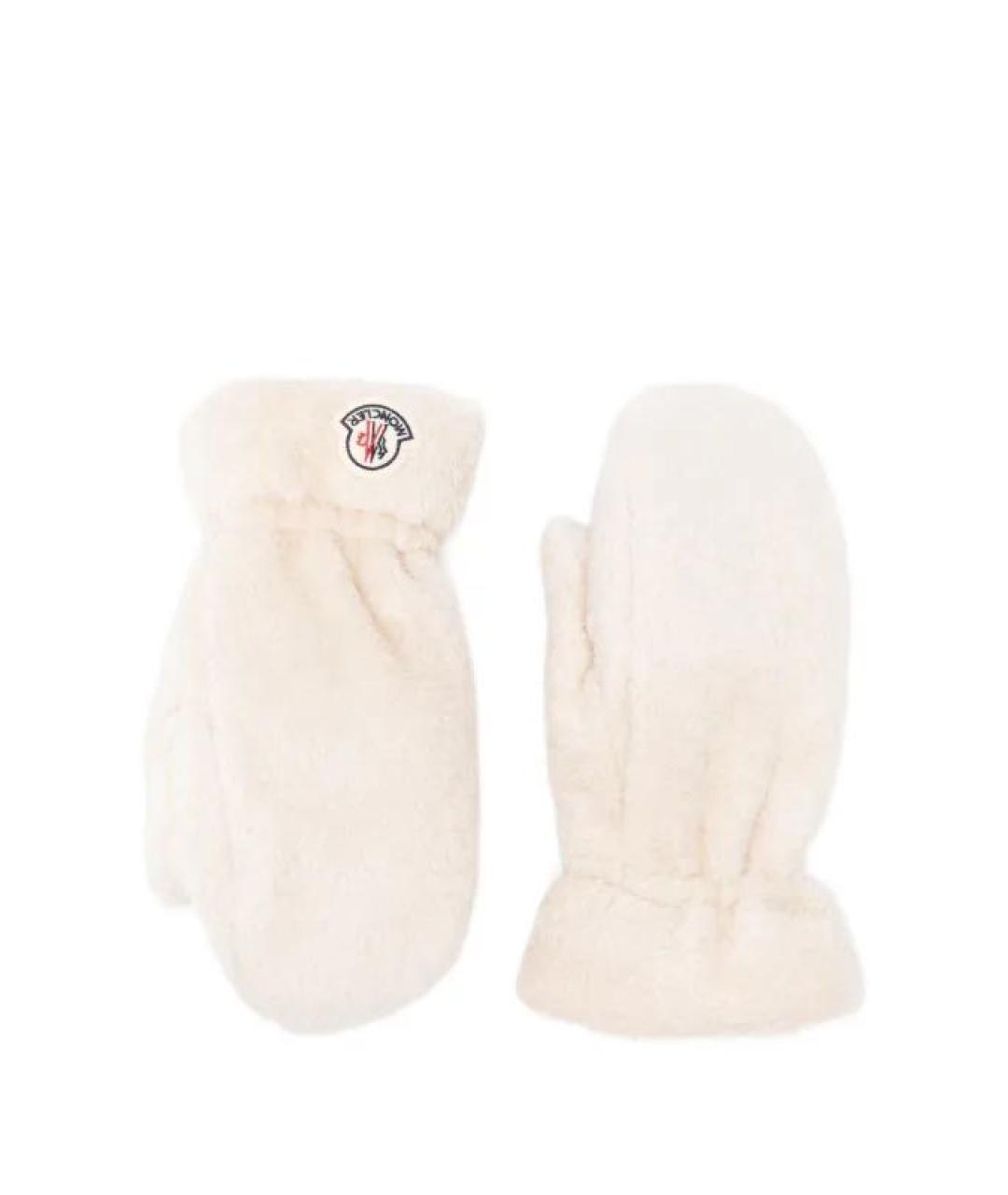 MONCLER Белая шапка, фото 1