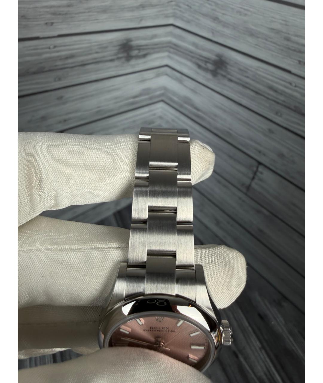 ROLEX Розовые часы, фото 9