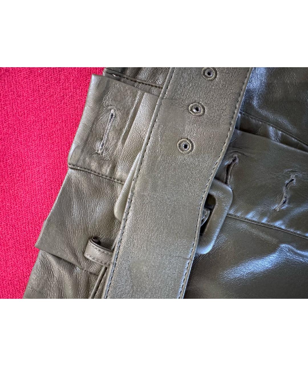 SELF-PORTRAIT Хаки шорты, фото 6