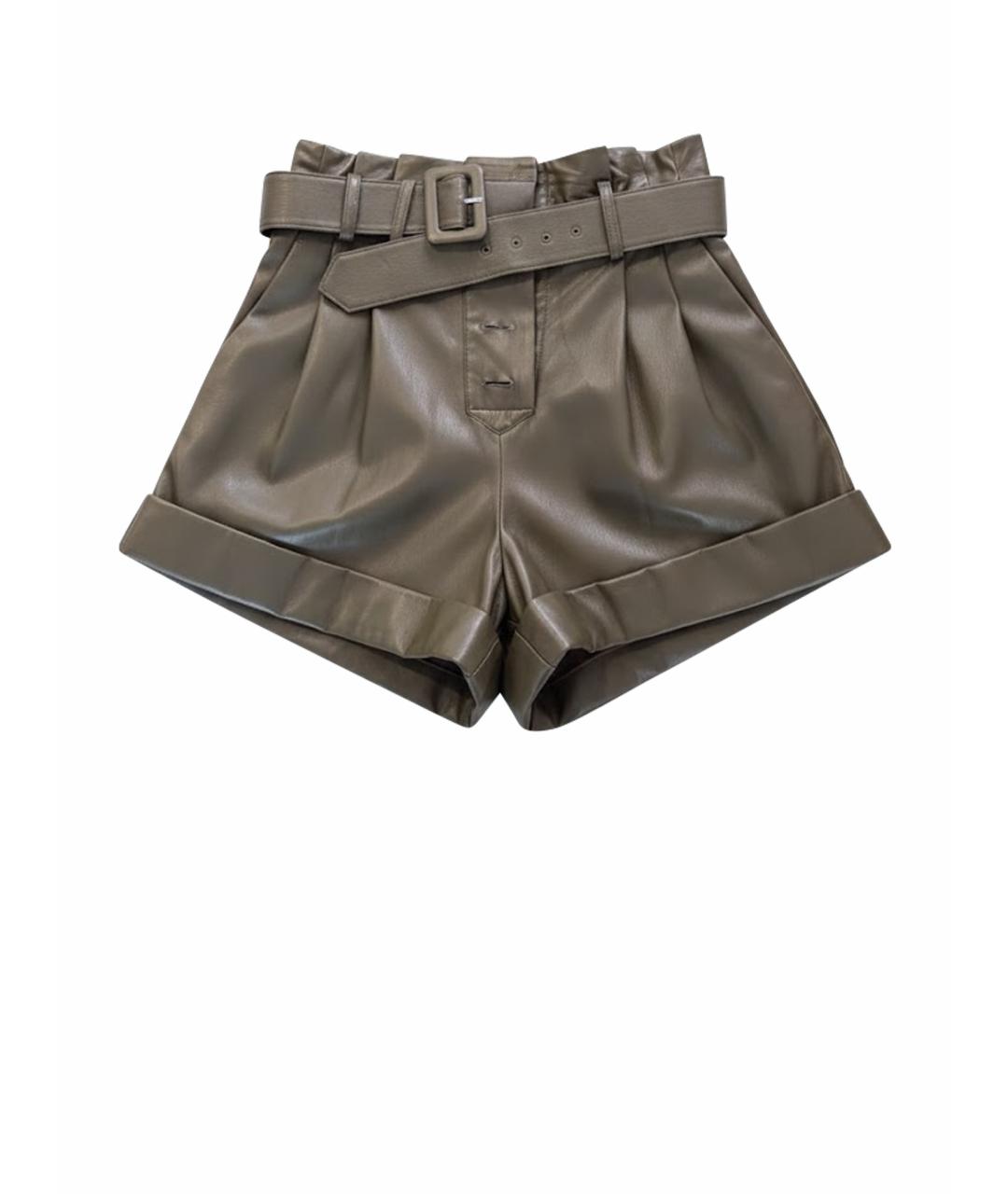 SELF-PORTRAIT Хаки шорты, фото 1