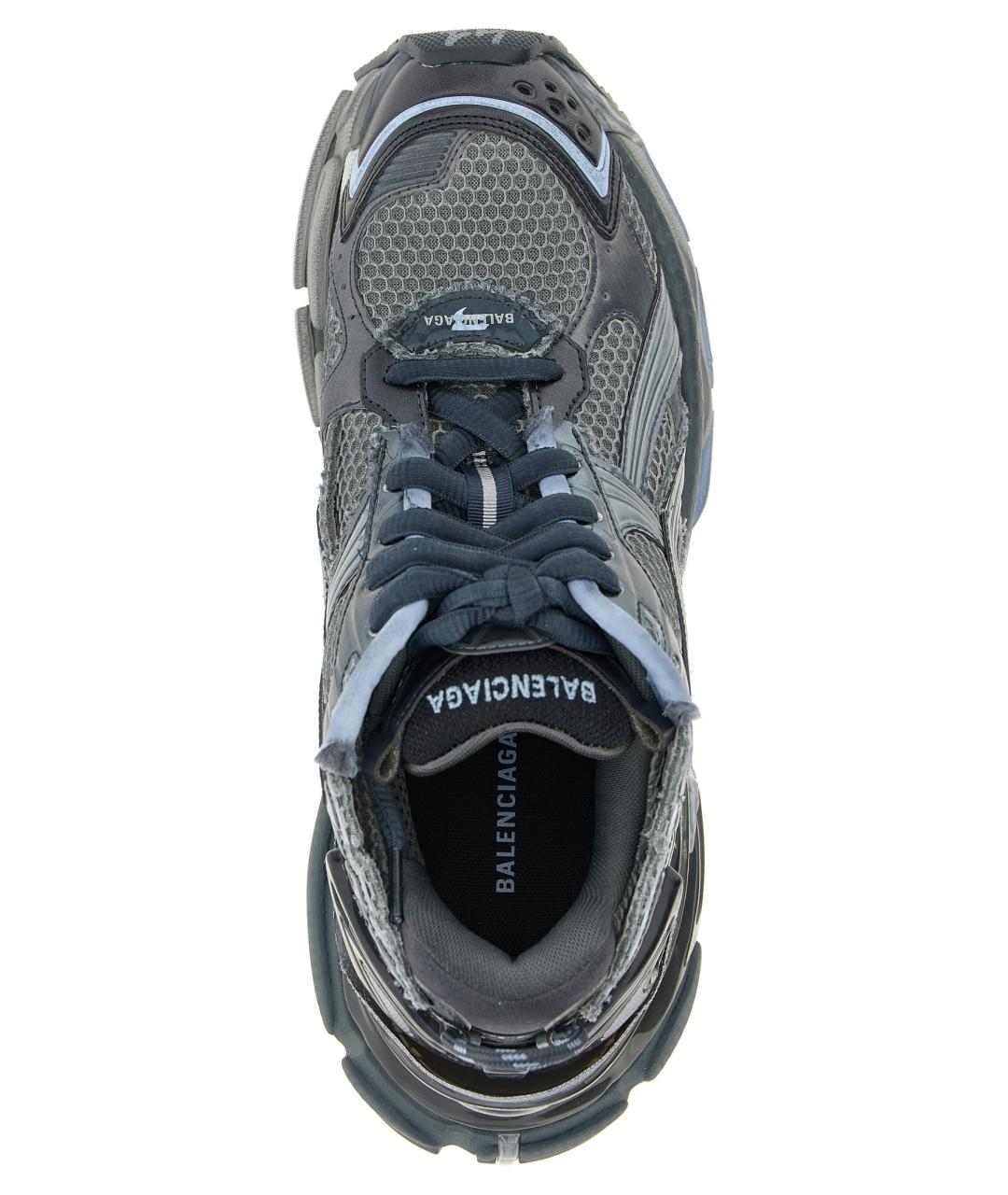 BALENCIAGA Мульти текстильные низкие кроссовки / кеды, фото 4