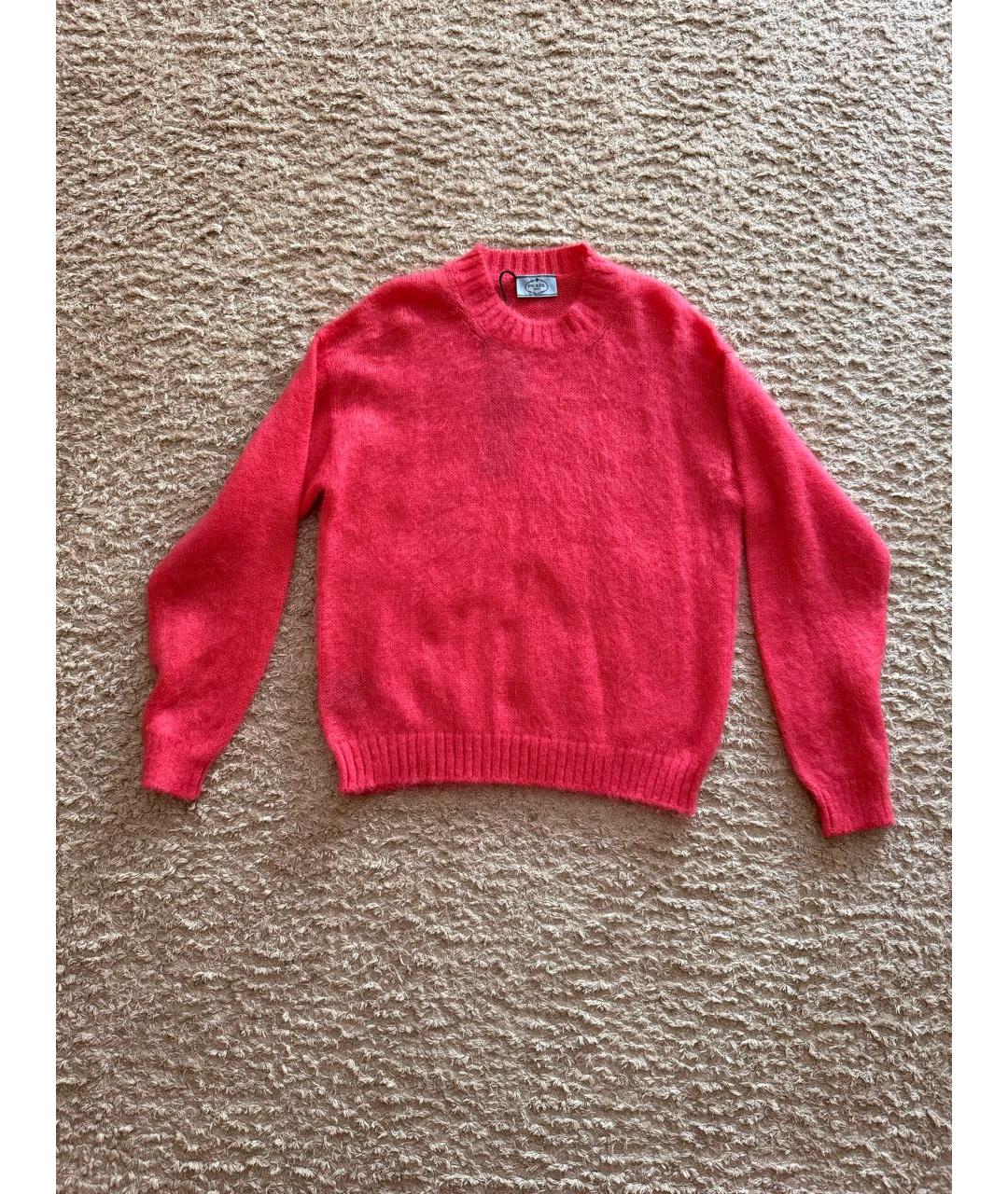 PRADA Розовый шерстяной джемпер / свитер, фото 7