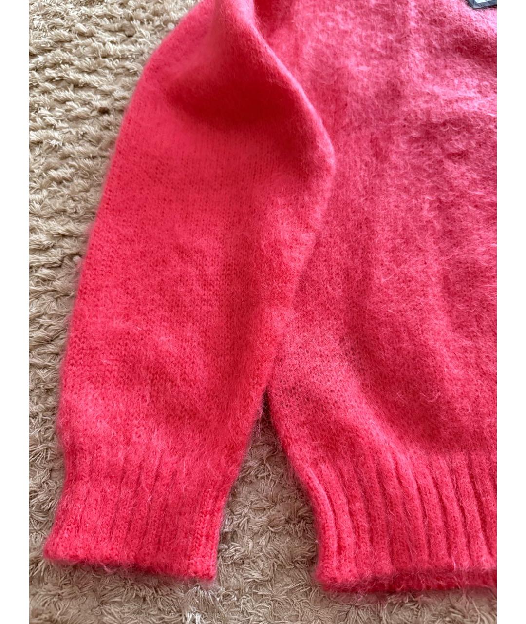 PRADA Розовый шерстяной джемпер / свитер, фото 4