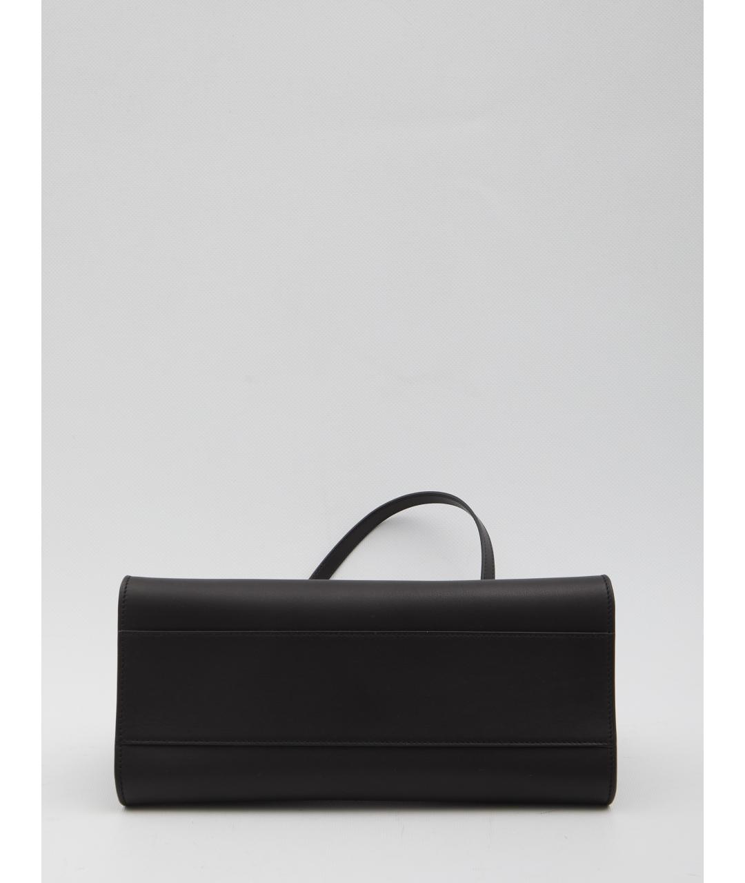 THE ROW Черная кожаная сумка через плечо, фото 3