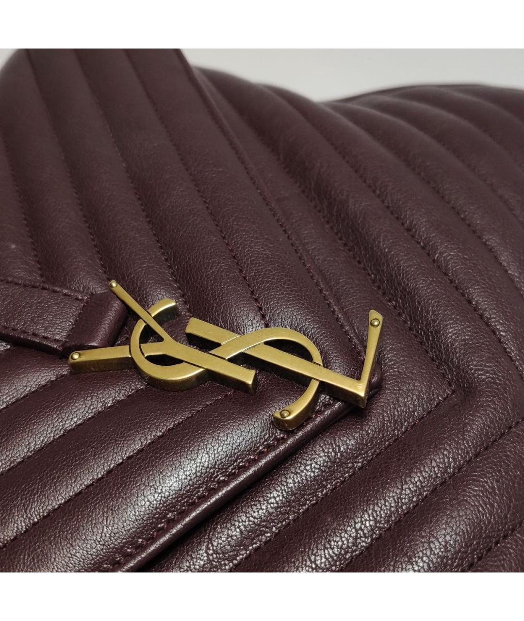 SAINT LAURENT Кожаная сумка через плечо, фото 8