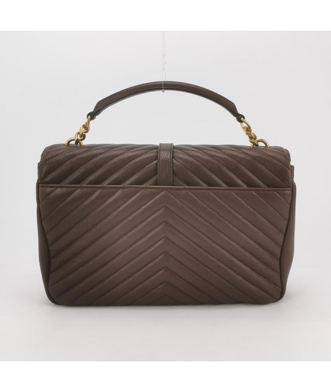 SAINT LAURENT Кожаная сумка через плечо, фото 4