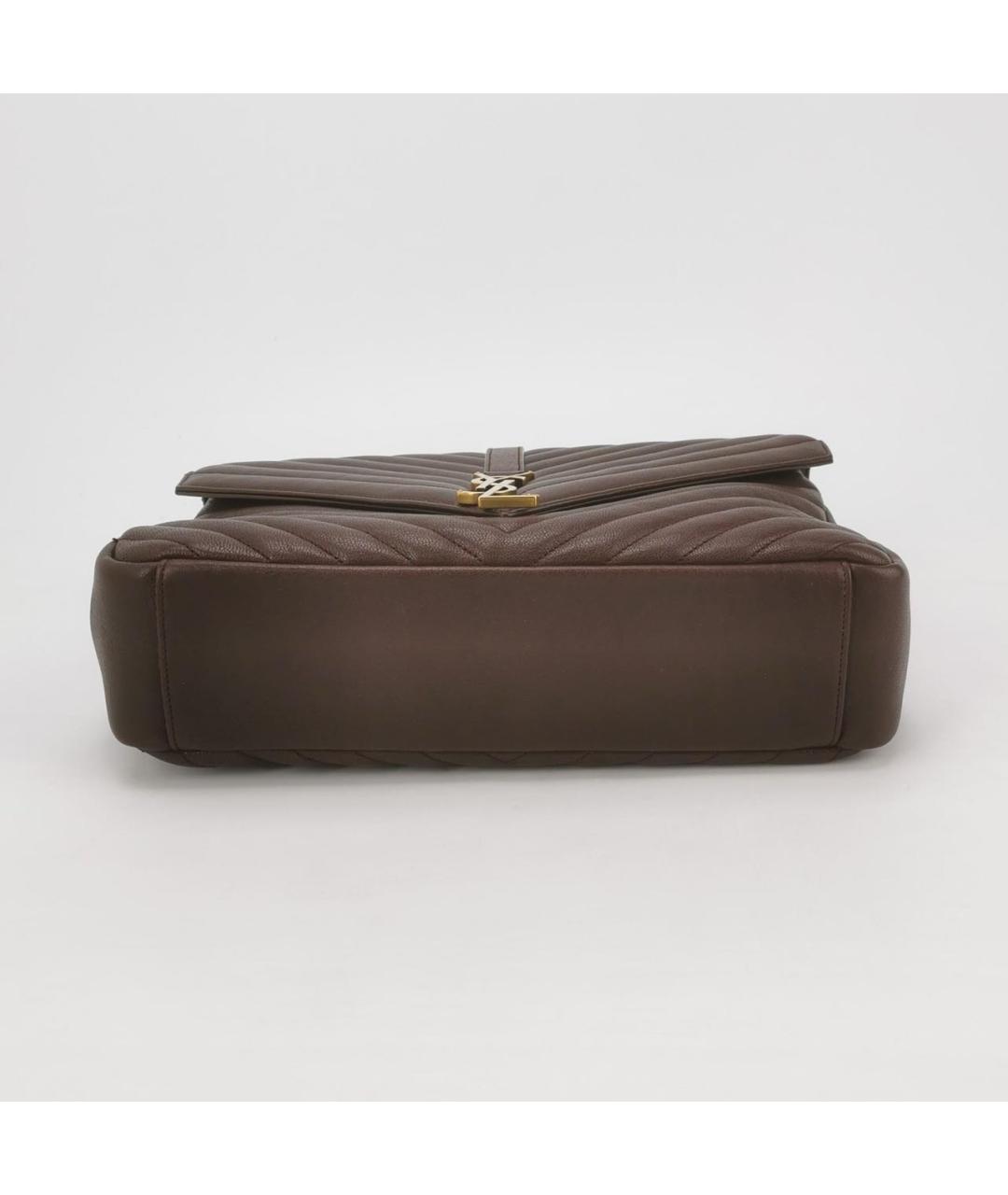 SAINT LAURENT Кожаная сумка через плечо, фото 5