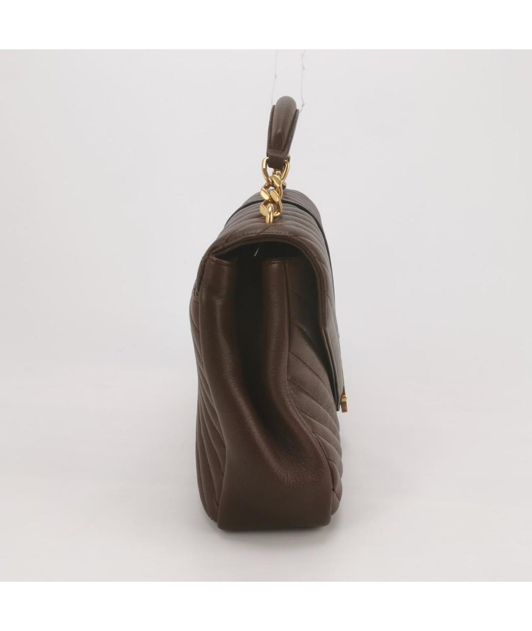 SAINT LAURENT Кожаная сумка через плечо, фото 3
