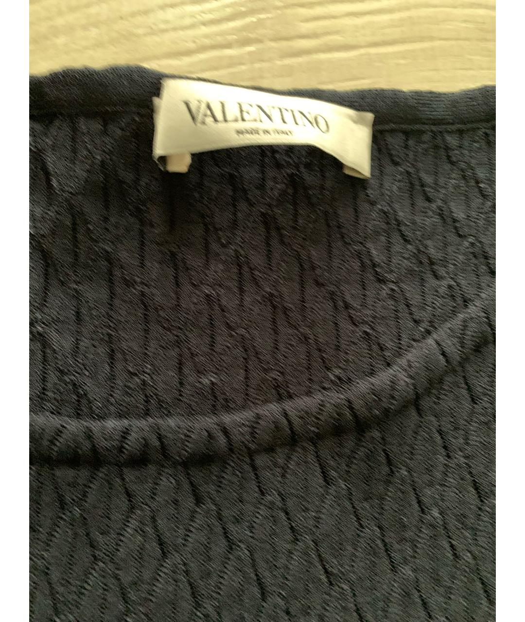 VALENTINO Синее повседневное платье, фото 3