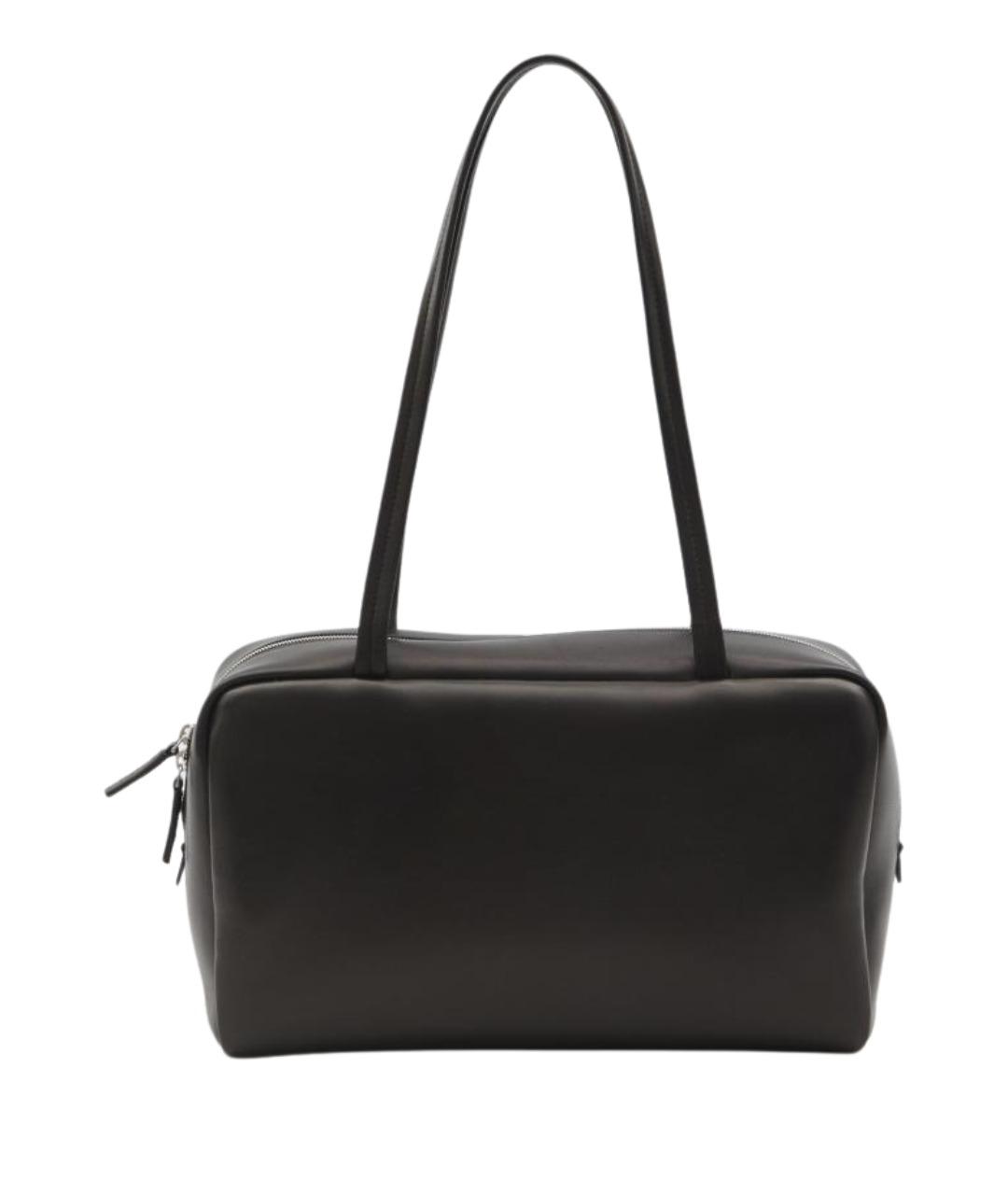 THE ROW Черная кожаная сумка через плечо, фото 1