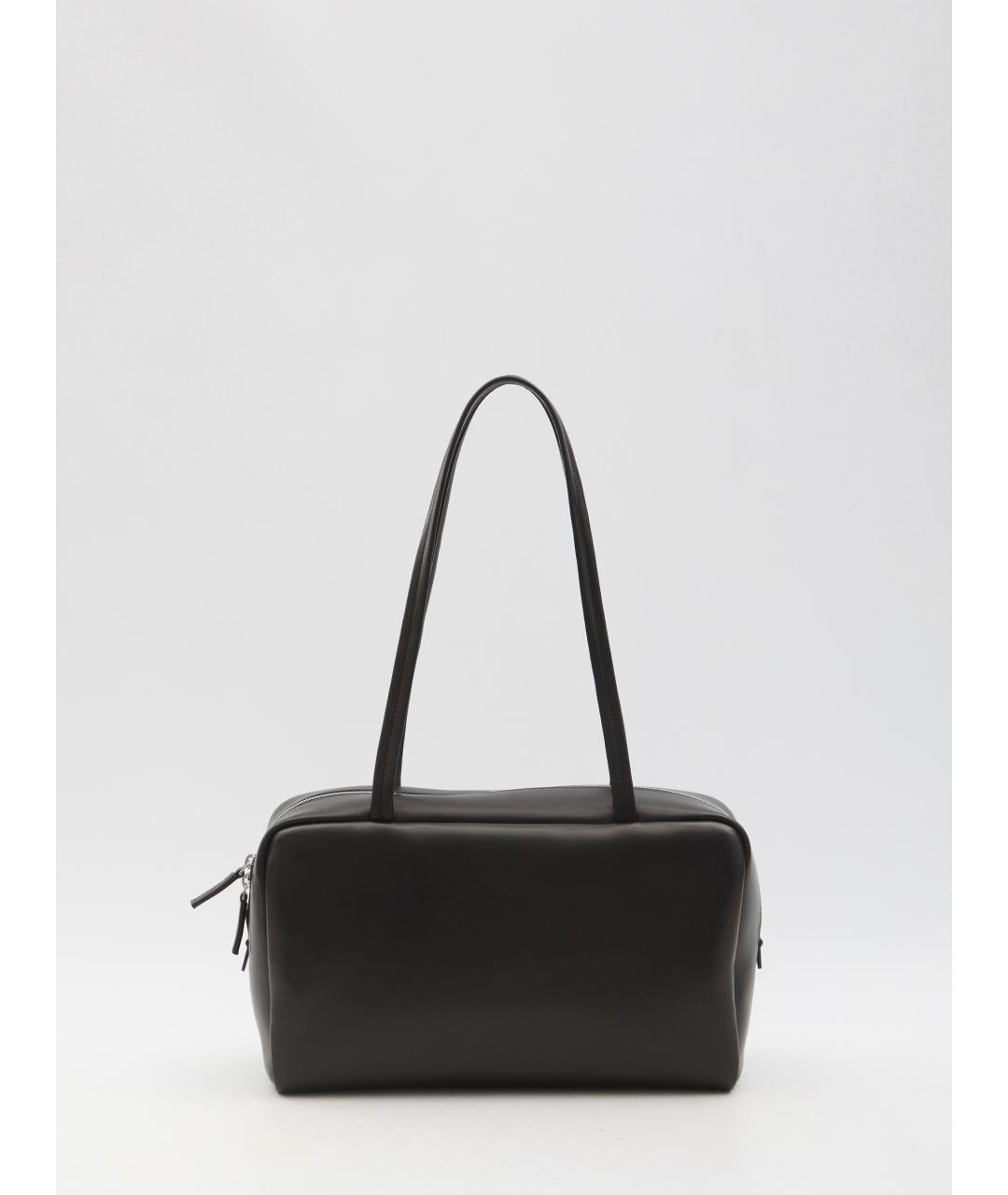 THE ROW Черная кожаная сумка через плечо, фото 5
