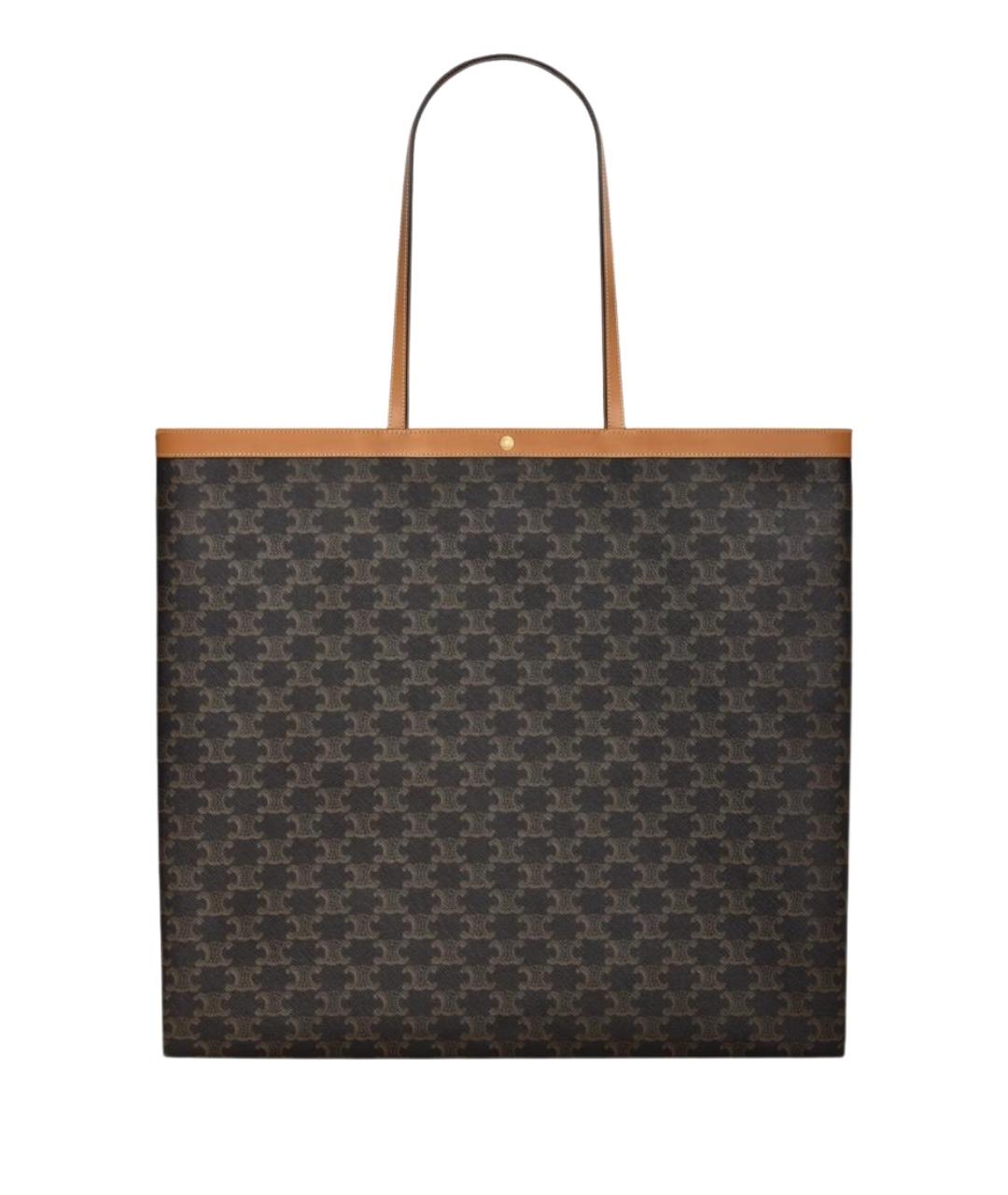 CELINE Коричневая сумка тоут, фото 1