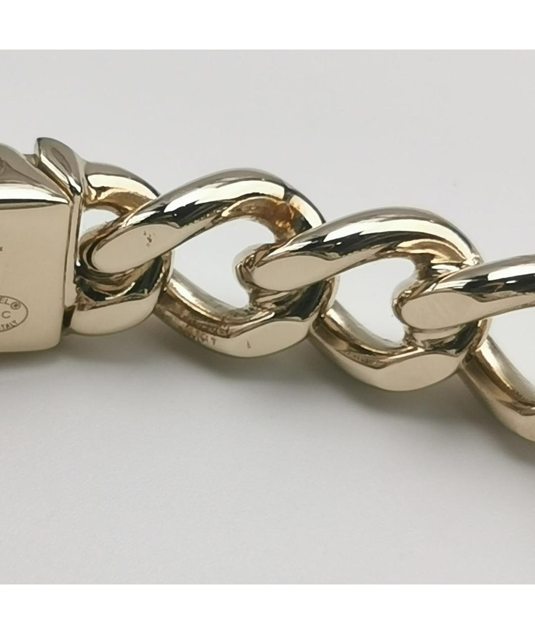 CHANEL Золотой металлический чокер, фото 6