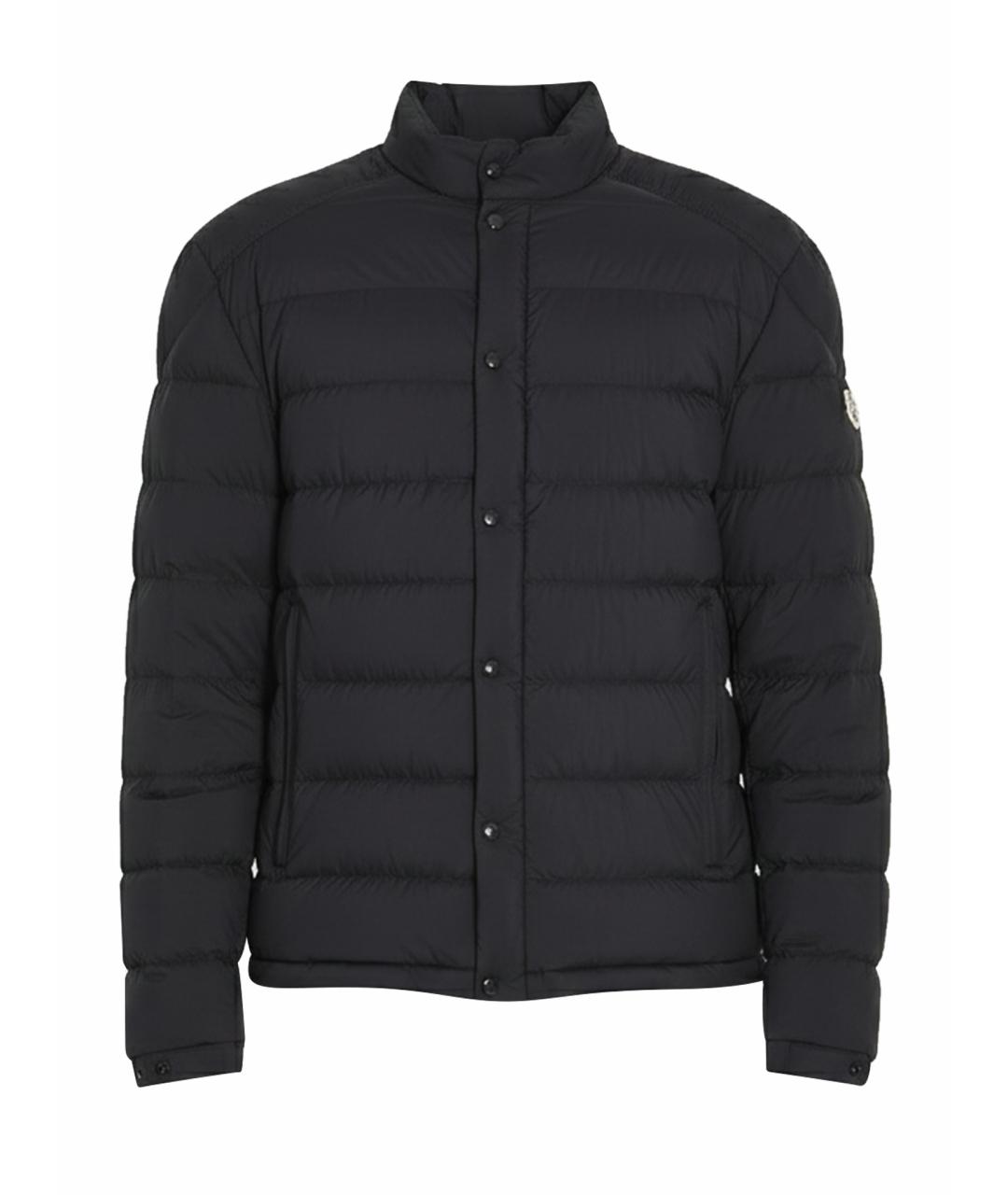 MONCLER Черная полиамидовая куртка, фото 1